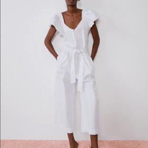 Zara Ruffled Rustic Jumpsuit
